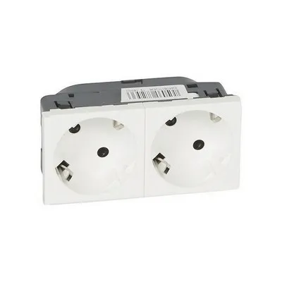 Розетка для монтажа в систему DLP 4-х модульная 