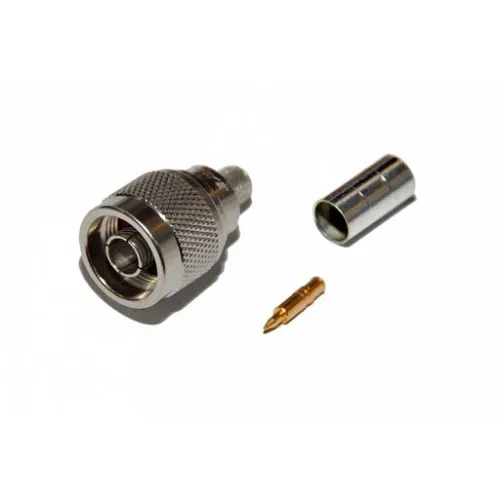 Разъем N-Male для коаксиального кабеля RG213 (вкручиваемый тип)